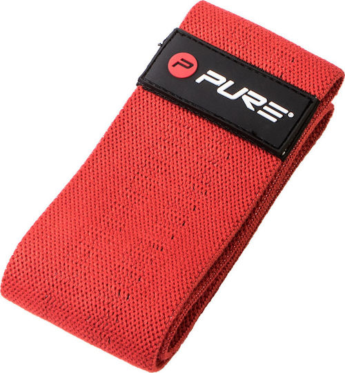 Pure2Improve Powerband Bandă de rezistență pentru exerciții Mediu Roșu 0.33m