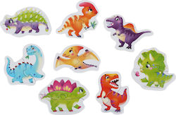 Παιδικό Puzzle 8 in 1 Dinosaurs για 2+ Ετών 2pcs Cubika