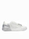 Pepe Jeans Brompton Sequins Sneakers White