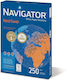 Navigator Hard Cover Druckpapier A4 250gr/m² 1x125 Blätter Weiß 330974