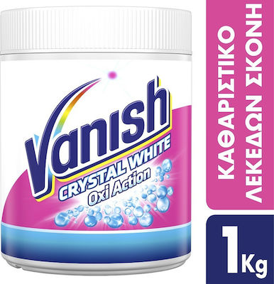 Vanish Καθαριστικό Λεκέδων Oxi Action Crystal White Σκόνη 1000gr