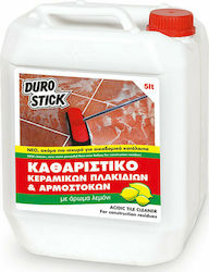 Durostick Acidic Καθαριστικό Δαπέδων Κατάλληλο για Αρμούς & Πλακάκια 5lt