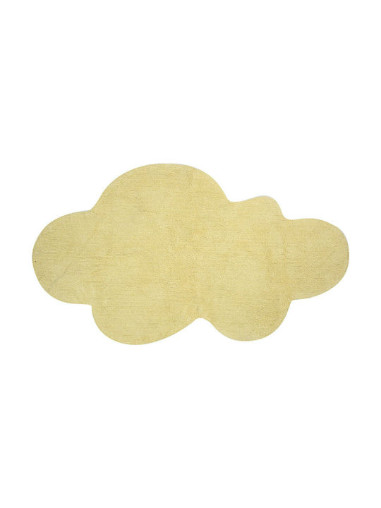 Nef-Nef Homeware Kids Cotton Rug Fresh Cloud Clouds 135x80cm
