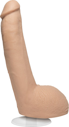 Doc Johnson Signature Cocks Xander Corvus Ultraskyn with Removable Vac-U-Lock Ρεαλιστικό Dildo με Όρχεις και Βεντούζα Flesh 23cm