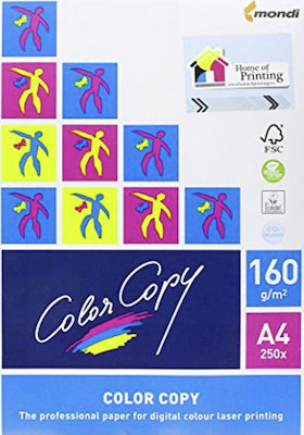 Mondi Color Copy Satined Druckpapier A4 160gr/m² 1x250 Blätter Weiß