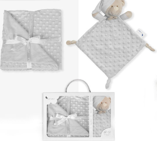 Interbaby Wickeltuch für Kinderzimmer Bear mit Tier 80x110cm 2 Stück