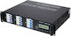 Botex DPX-1210T DMX Dimmer Κονσόλας Φωτισμού με 12 Κανάλια Ελέγχου / 2 Εισόδους XLR με Τοποθέτηση Rack και Σύνδεση Ethernet
