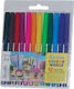 Next Rainbow Feine Marker Waschbare Zeichenmarker Dünne Set 12Stück