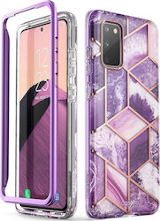 Supcase Cosmo 360 Full Cover Purple Marble (Galaxy S20)