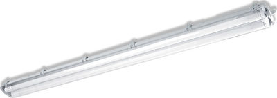 Elmark Bella Single-Ended Outdoor Lighting Batten T8 with 2 LED Lamps 60cm