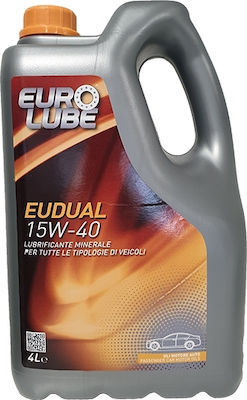 Eurolube Eudual Car Lubricant 15W-40 4lt