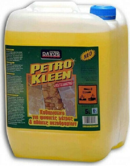 Davos Chemicals Petro Kleen Lichid Curățător de Pete pentru Uz Profesional pentru Piatră și Podele 5lt YG-0128
