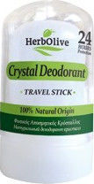 Madis Herbolive 24h Kristall Deodorant Αποσμητικός Κρύσταλλος 24h σε Stick 60gr