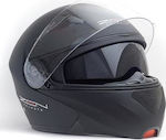 Zen ZN-301 Flip-Up Helmet with Sun Visor ECE 22.05 Black Matt 31730124