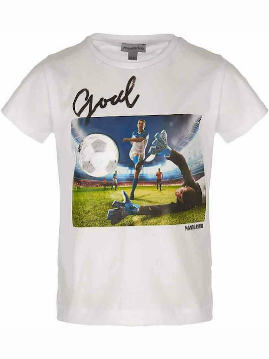Mandarino T-shirt Λευκό Mandarino T-shirt Λευκό