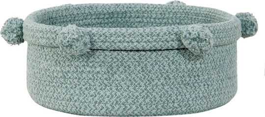 Lorena Canals Kinder Aufbewahrungskorb Tray Grün 30x30x12cm 1Stück
