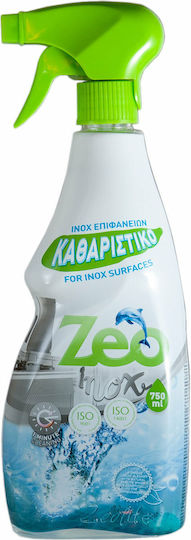 Zeotec Zeo Inox Καθαριστικό Spray για Ανοξείδωτες Επιφάνειες 750ml