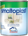 Vechro Smaltoplast Extra Plastik Farbe für Innenbereich Verwendung Black 180ml