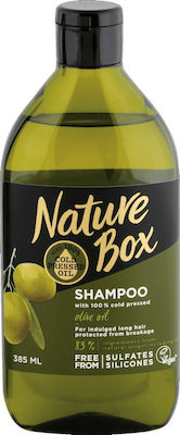 Nature Box Olive Oil Shampoos for Fragile, Αντι-Θραύση Hair 1x0ml