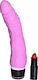 Seven Creations Silicone Classic Vibe Slim Realistic Vibrator 21cm Pink
