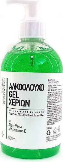 Gamma Aromatics Hand Gel Antiseptic with Pump 500ml Chamomile