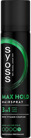 Syoss Max Hold Λακ για Ελαφρύ Κράτημα 75ml