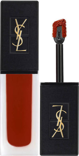 Ysl Tatouage Couture Velvet Cream Liquid Lipstick Velvet 211 Chili Incitement 6ml