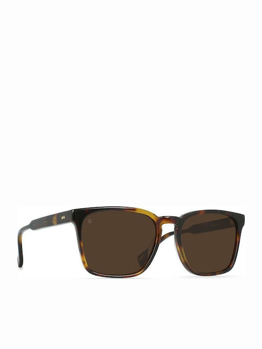 Raen Pierce Men's Sunglasses with Brown Tartaruga Plastic Frame and Brown Lens