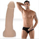 Fleshlight Ryan Driller Dildo Glass Dildo Flesh 21cm