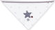 Interbaby Stars Bandana Stoff mit Taste Gray