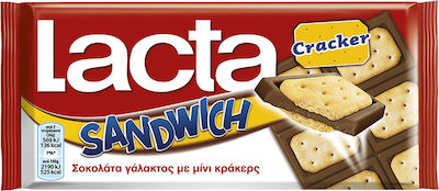 Lacta Sandwich cu Cracker 87Traduceți în limba 'română' următoarea unitate de specificațiepentru un site de comerț electronic în categoria 'Ciocolată'.Răspundeți doar cu traducerea.gr 1buc