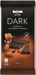 ION Dark Σοκολάτα Υγείας με Αμύγδαλα και Αλατισμένη Καραμέλα 90gr