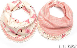Kiki Bibs Μπαντάνα Υφασμάτινη με Κουμπί Pompon ...