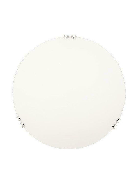 Eurolamp Paros Classic Wall Lamp with Socket E27 White Width 40cm