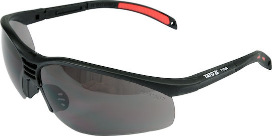 Yato Safety Glasses for Protection with Black Lenses Tinted 1pcs