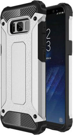 Forcell Back Cover Plastic Argintiu (Galaxy S8+)
