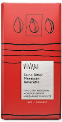 Vivani Fine Dark Bio Schokolade Dunkelheit mit Marzipan & Amaretto 100Übersetzung: "gr" 1Stück