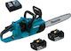 Makita Battery Chainsaw 2x3Ah 18V 5.1kg with Bl...