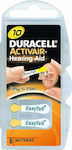 Duracell Activair Μπαταρίες Ακουστικών Βαρηκοΐας 10 1.4V 6τμχ