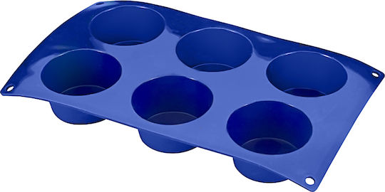 Metaltex Backform Törtchen/Muffins Silikon 6 Plätze 1Stück