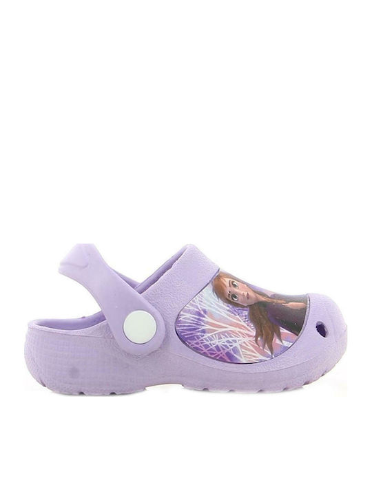 Disney Children's Beach Clogs Lilac