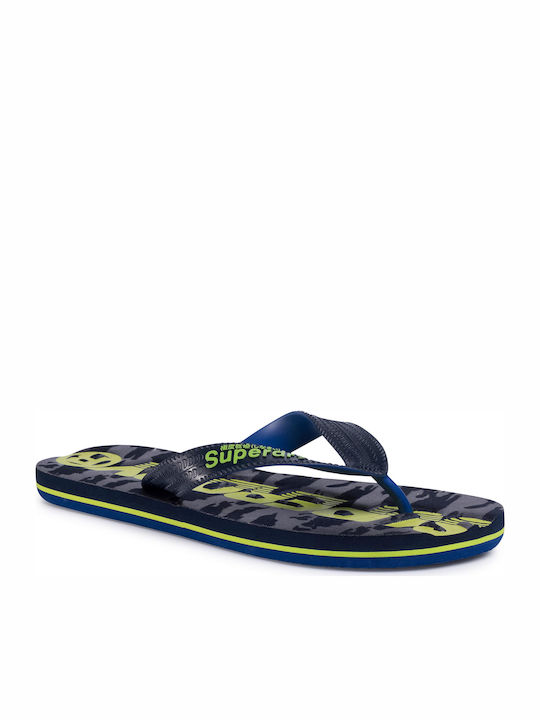 Superdry Ανδρικά Flip Flops Μπλε