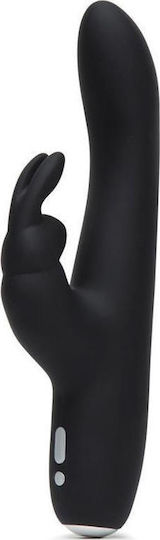 Fifty Shades of Grey Greedy Girl Slimline Δονητής Rabbit 22cm Black