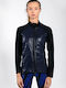 Runner Seamless Jacket Women's Cardigan with Zipper Blue