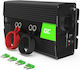 Car Power Inverter Green Cell Inv08 12v 230v 1000w 2000w Modified Sinewave