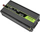 Green Cell Car Inverter Pure Sinewave 4000W to Converter 12V DC in 230V AC with 1xUSB