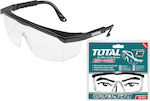 Total Arbeitsschutzbrillen mit klaren Linsen