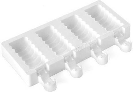 Silikomart Mini Tango GEL04 Φόρμα Ζαχαροπλαστικής Παγωτού/Γρανίτας από Σιλικόνη 4 Θέσεων 6.7x3.3x2.2εκ.