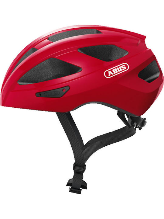 Abus Macator Bicycle Helmet Road / Mountain Red