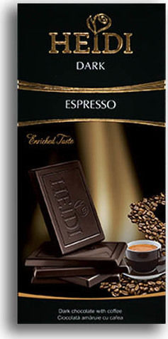 Heidi Dark Шоколад Dark Еспресо 80gr 1бр